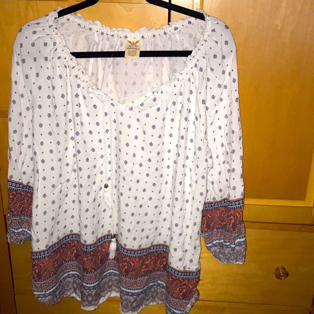 Mid-long sleeved women’s dress shirt